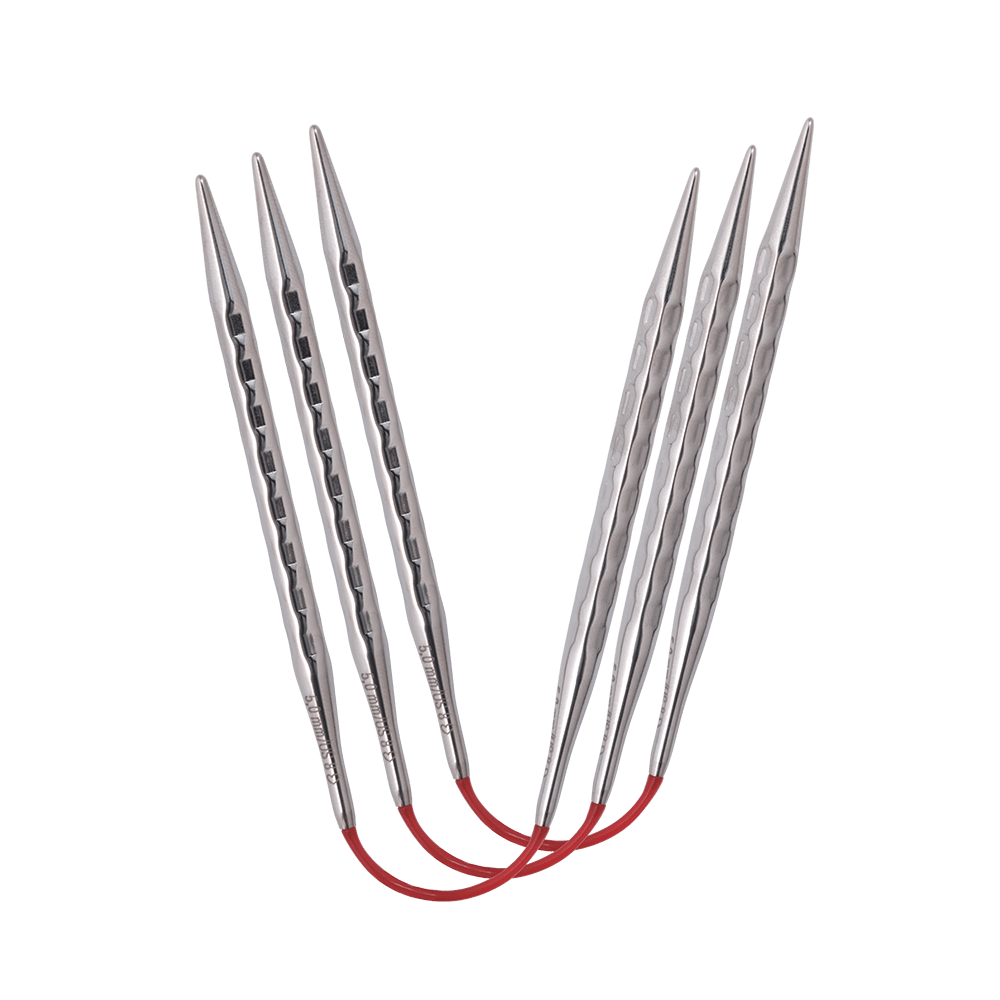 Addi Knitting Needles 5.0mm Addi | addiCraSyTrio | Double Pointed Knitting Needles | 777 | Novel Short | 22cm