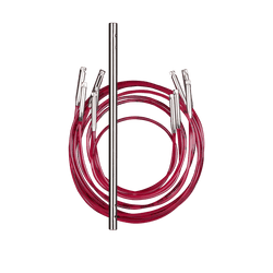 Addi Knitting Needles Addi | addiClick | 5 Lace Cords & 2 Connectors | 758-7