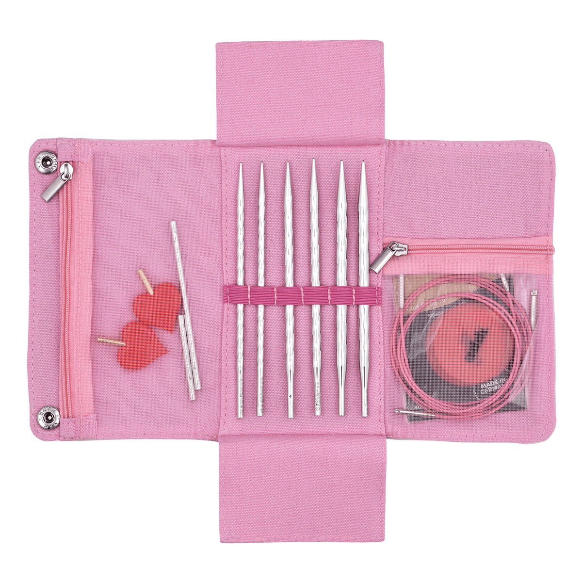 Addi Knitting Needles Addi | addiClick Unicorn Lace Long | Interchangeable Knitting Needle Starter Set | 723