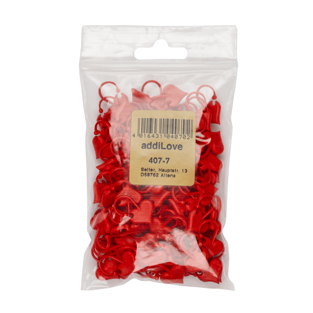 Addi Knitting Needles Addi | addiLove | Stitch Markers | 100 pack | 407-7