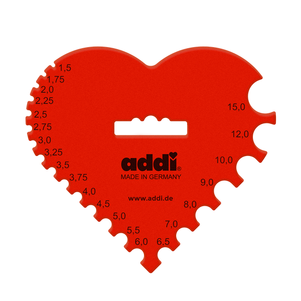 Addi | addiTwin | Crochet hook Gauge Gauge | 409-7