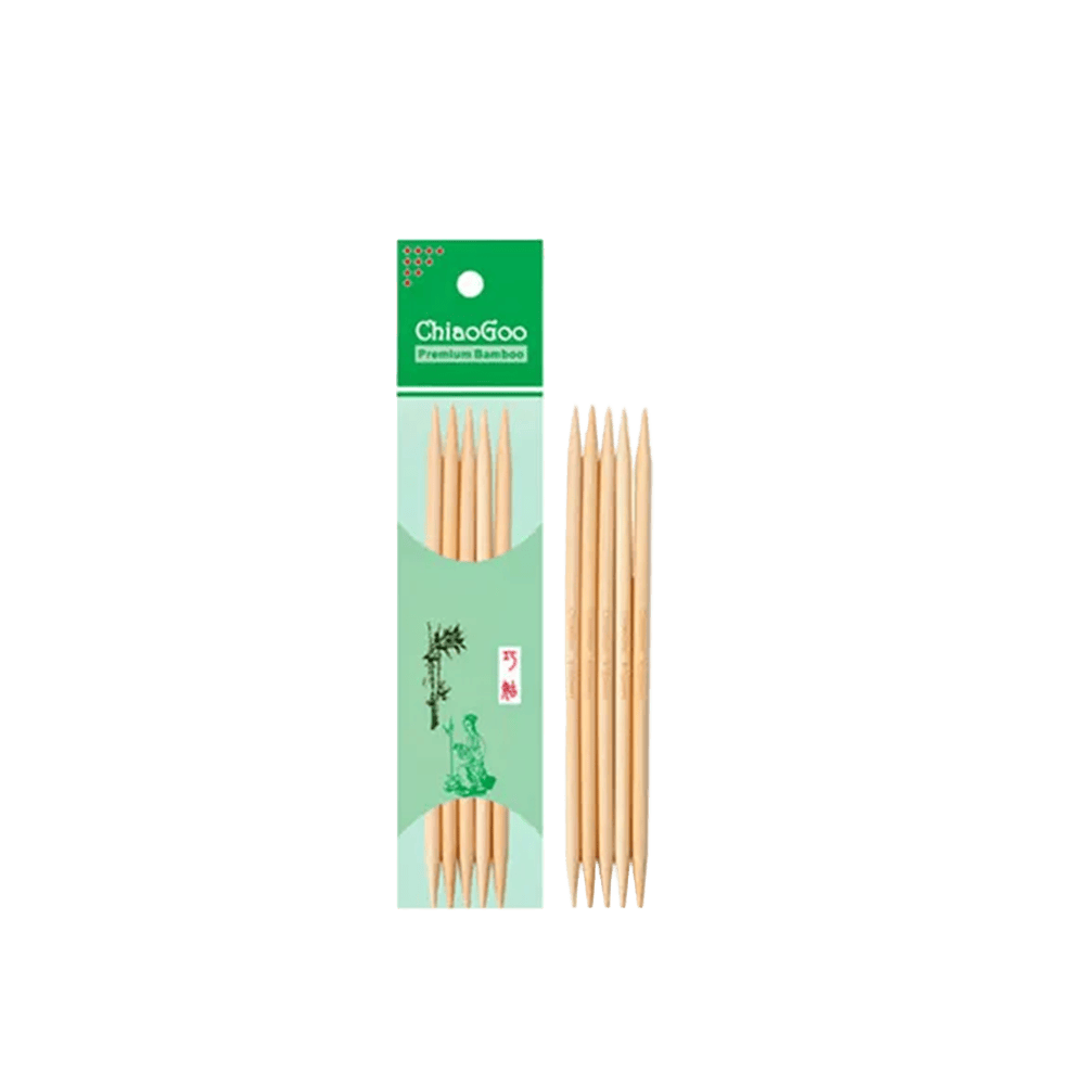 ChiaoGoo 13cm / 2.25mm ChiaoGoo | Bamboo Double Pointed Knitting Needles