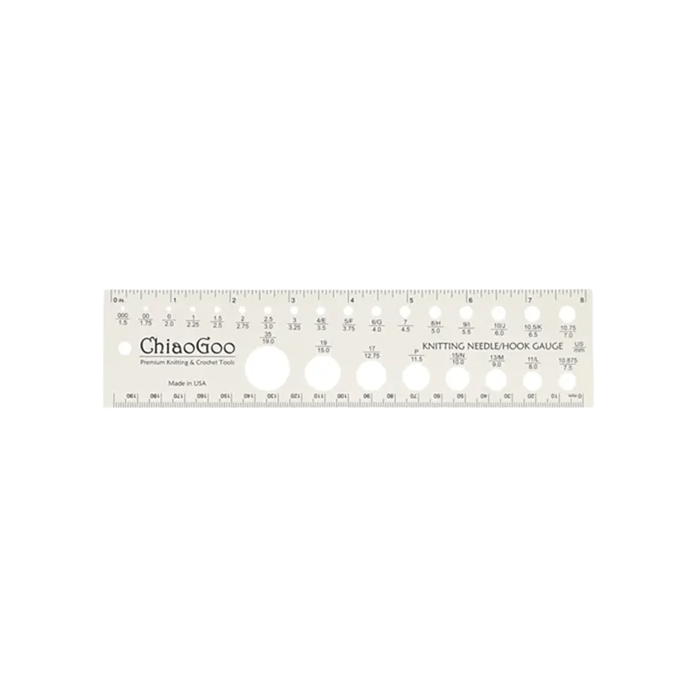 ChiaoGoo 20cm ChiaoGoo | Knitting Needle Gauges