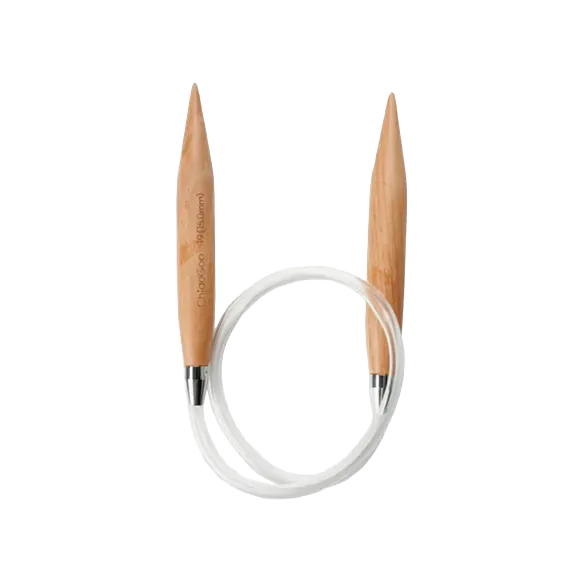 ChiaoGoo 60cm / 12.75mm ChiaoGoo | Patina | Wood Fixed Circular Knitting Needles