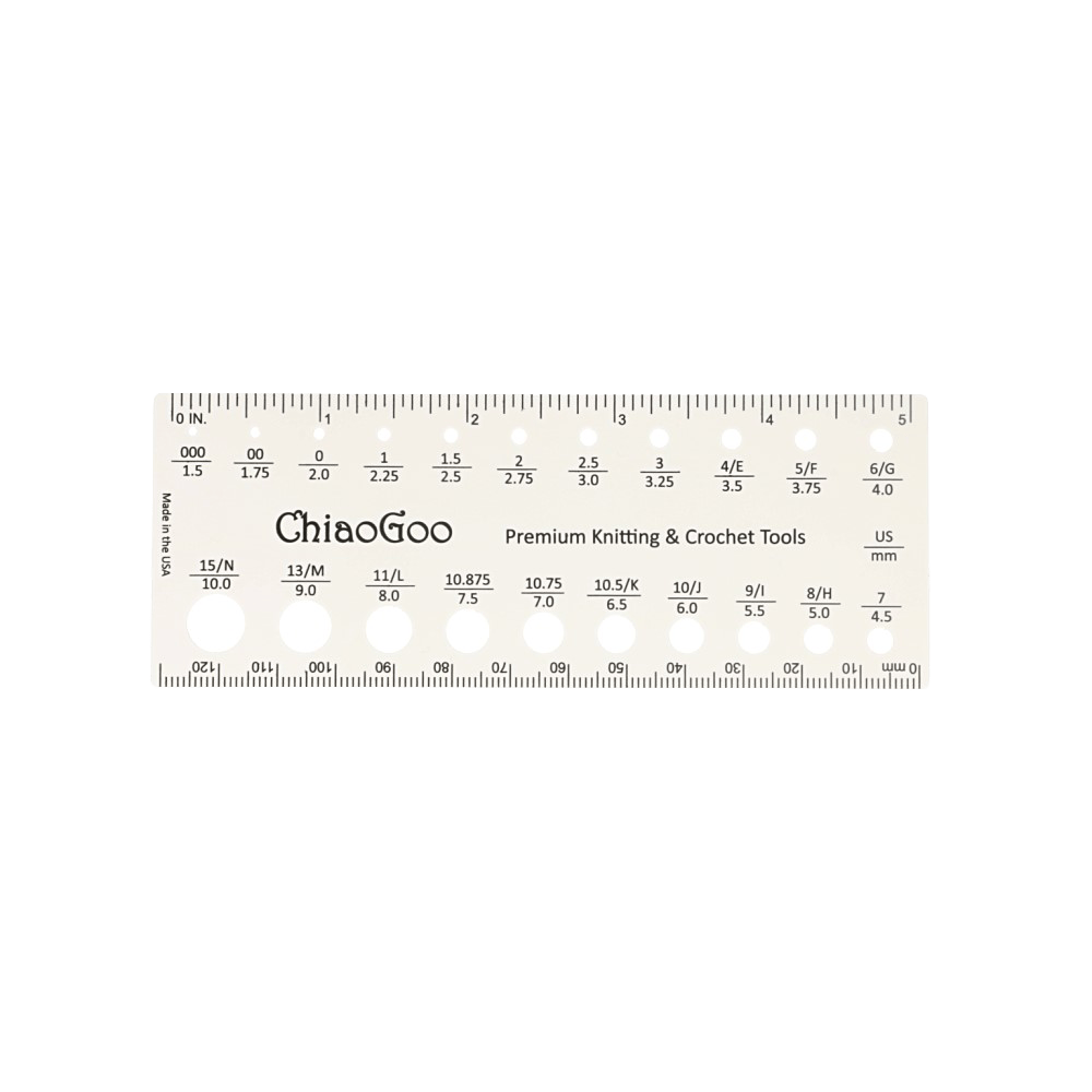 ChiaoGoo ChiaoGoo | Needle Gauge -