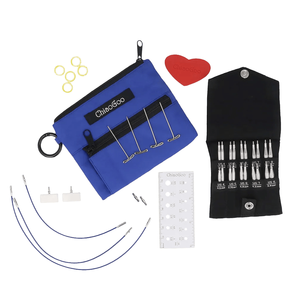 ChiaoGoo ChiaoGoo | Twist Lace Shorties Interchangeable Knitting Needle Short Combo [S] Pack
