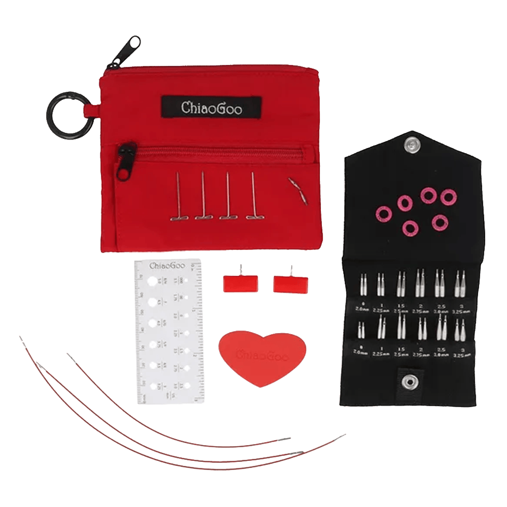 ChiaoGoo ChiaoGoo | TWIST Lace Shorties Interchangeable Needle Set | Mini [M]