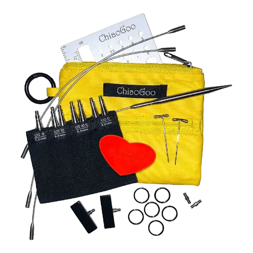 ChiaoGoo ChiaoGoo | TWIST Shorties Interchangeable Needle Set | Large [L]