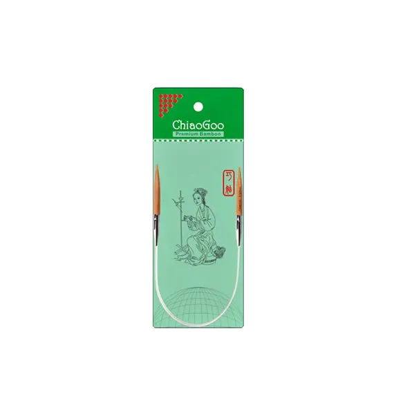 ChiaoGoo Knitting Needle 23cm / 9" / 2.0mm ChiaoGoo | Patina | Fixed Circular Knitting Needles