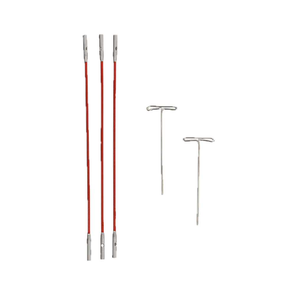 ChiaoGoo Knitting Needle 5cm / Mini [M] ChiaoGoo | Twist | Red Lace Cables