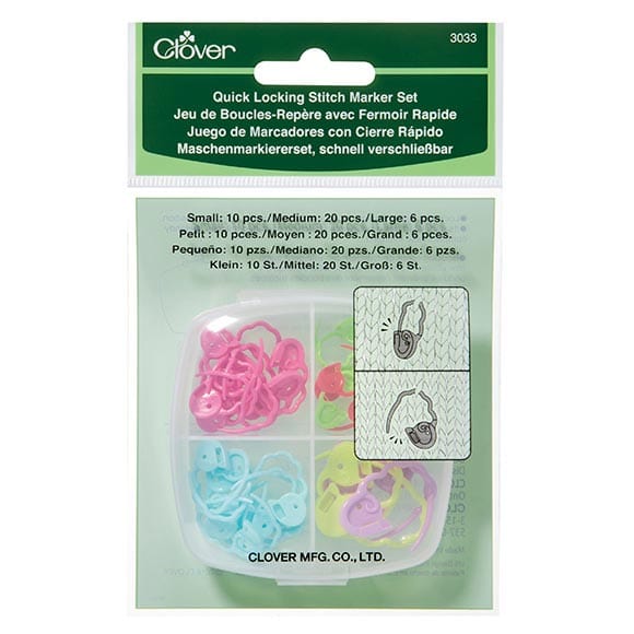 Clover Clover | Quick Locking Stitch Marker Set