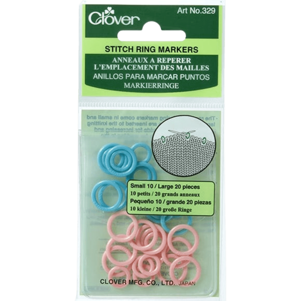 Clover Clover | Stitch Ring Markers