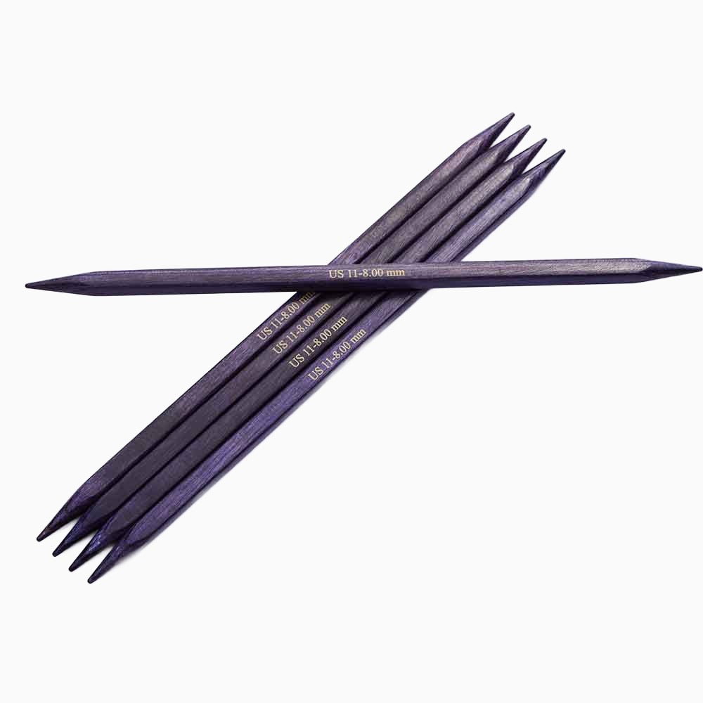 KnitPro | J'adore Cubics | Double Pointed Knitting Needles (DPN) | McIntosh