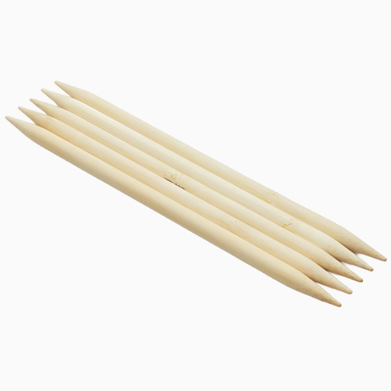 KnitPro | Bamboo | 15cm 5mm Double Pointed Knitting Needles (DPN's) | Clearance | McIntosh