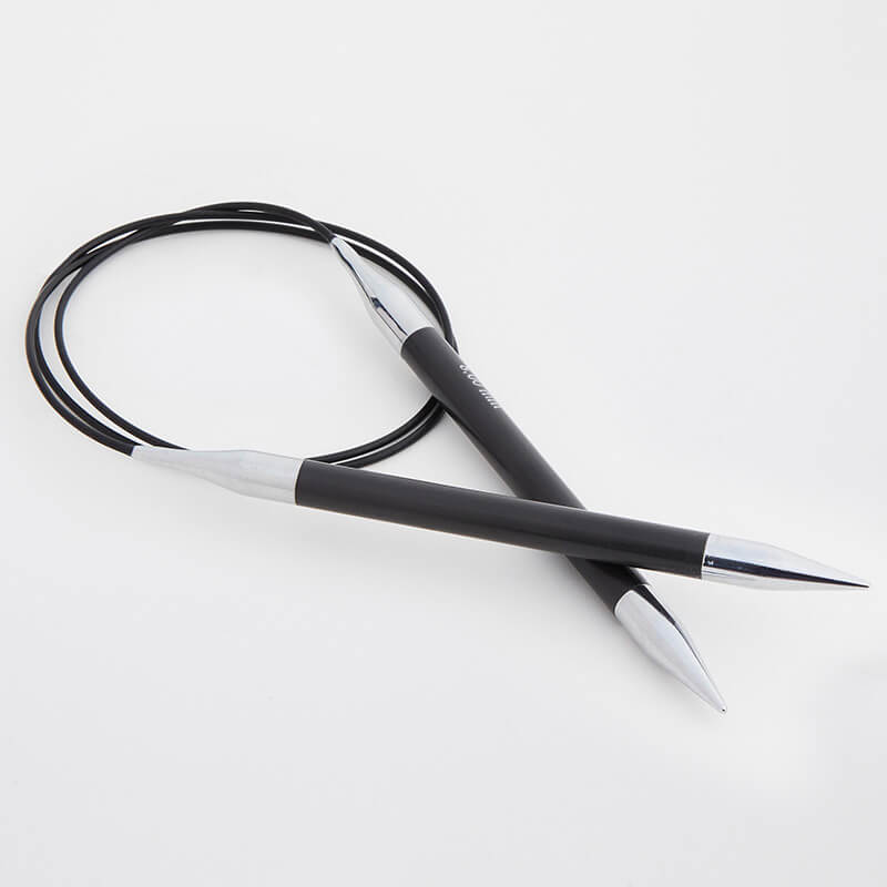 KnitPro | Karbonz | 3.75mm 60cm Fixed Circular Needles | Clearance | McIntosh