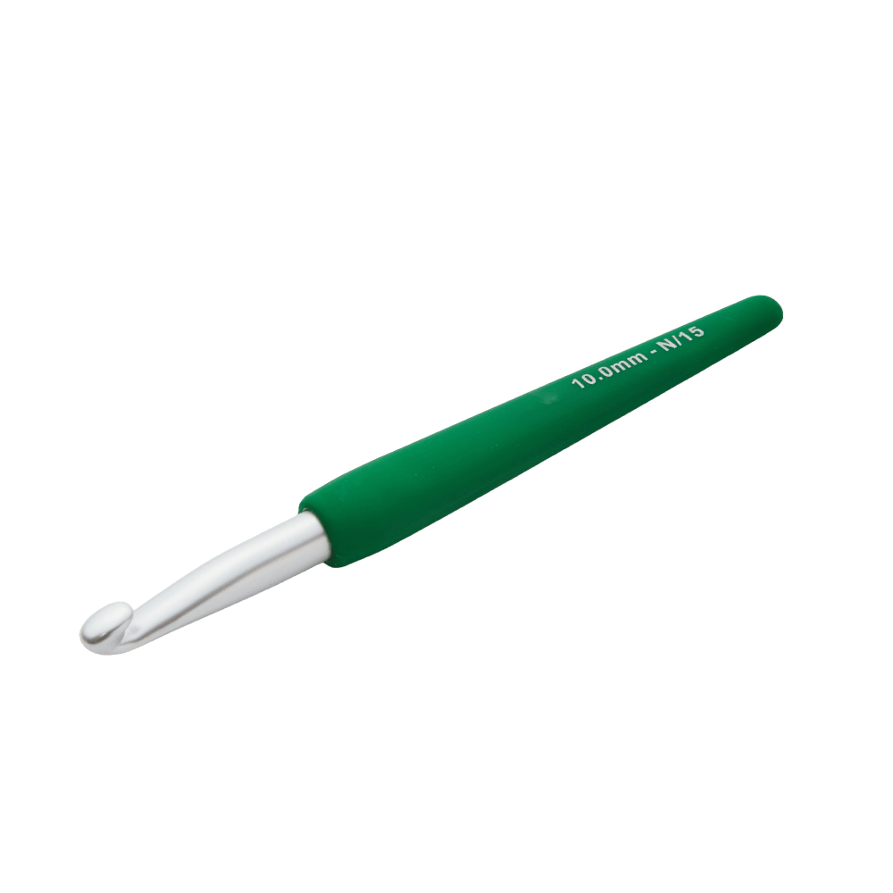 KnitPro Crochet Hooks 10.00mm  | US size N/15 - Forest Fern KnitPro | Waves 2.0 | Crochet Hooks