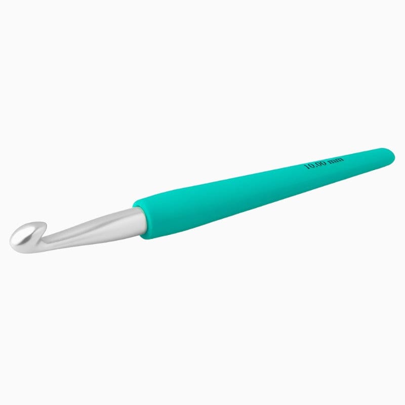KnitPro Crochet Hooks 10.00mm  | US size N/15 - Jade KnitPro | Waves | Aluminium Crochet Hooks