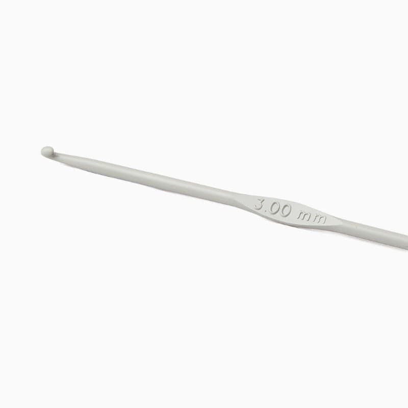 KnitPro Crochet Hooks 2.00mm | US size 0 KnitPro | Grey Aluminium Single Ended Crochet Hooks