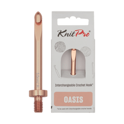 KnitPro Crochet Hooks 2.0mm | US size 0 KnitPro | Oasis | Interchangeable Crochet Hooks