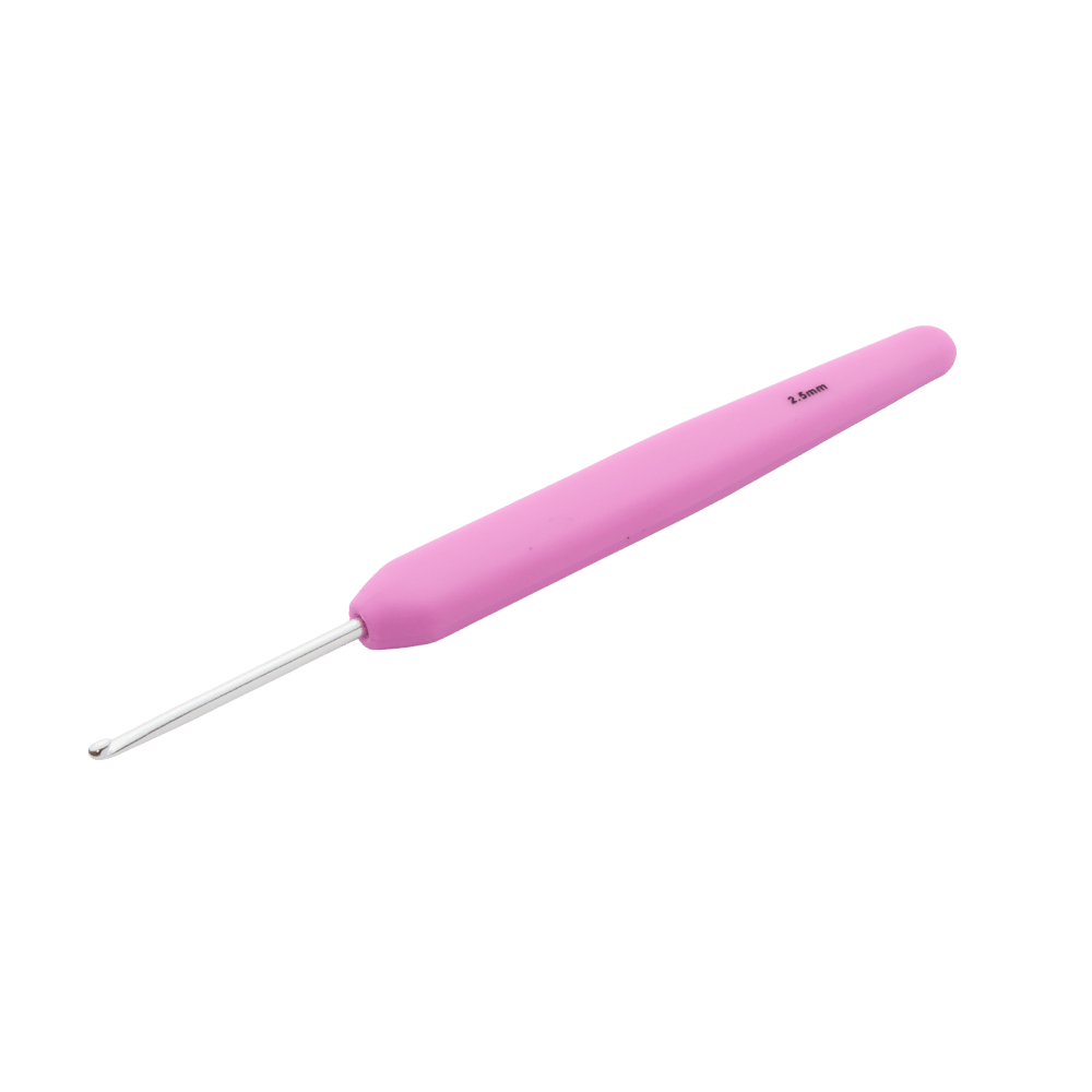 KnitPro Crochet Hooks 2.50mm  | US size 1 1/2 - Fuchsia KnitPro | Waves 2.0 | Crochet Hooks