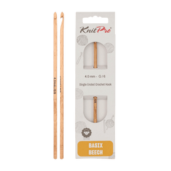 KnitPro Crochet Hooks 3.0mm KnitPro | Basix Beech | Single Ended Crochet Hooks