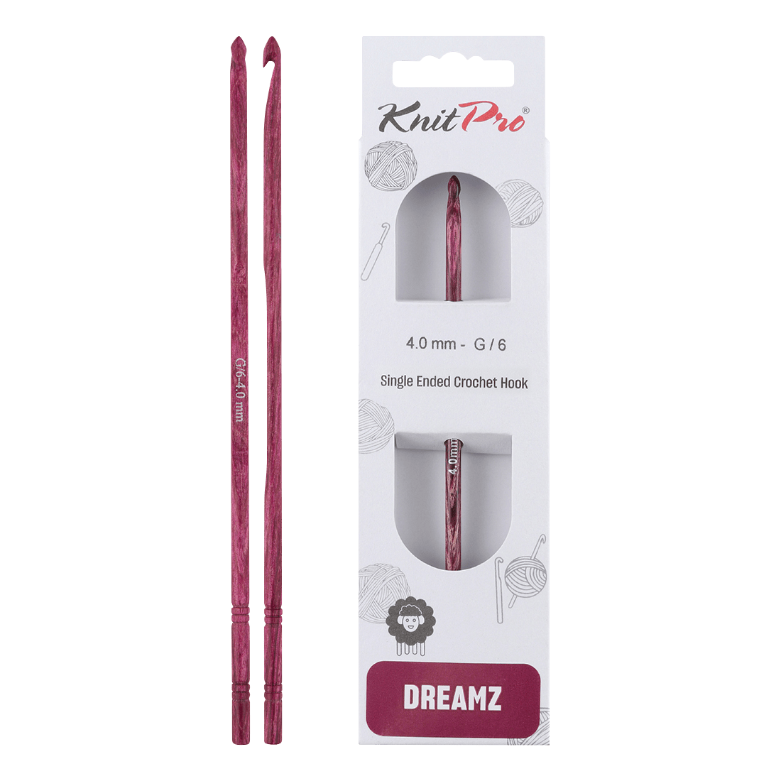 KnitPro Crochet Hooks 3.0mm KnitPro | Dreamz | Single Ended Crochet Hooks