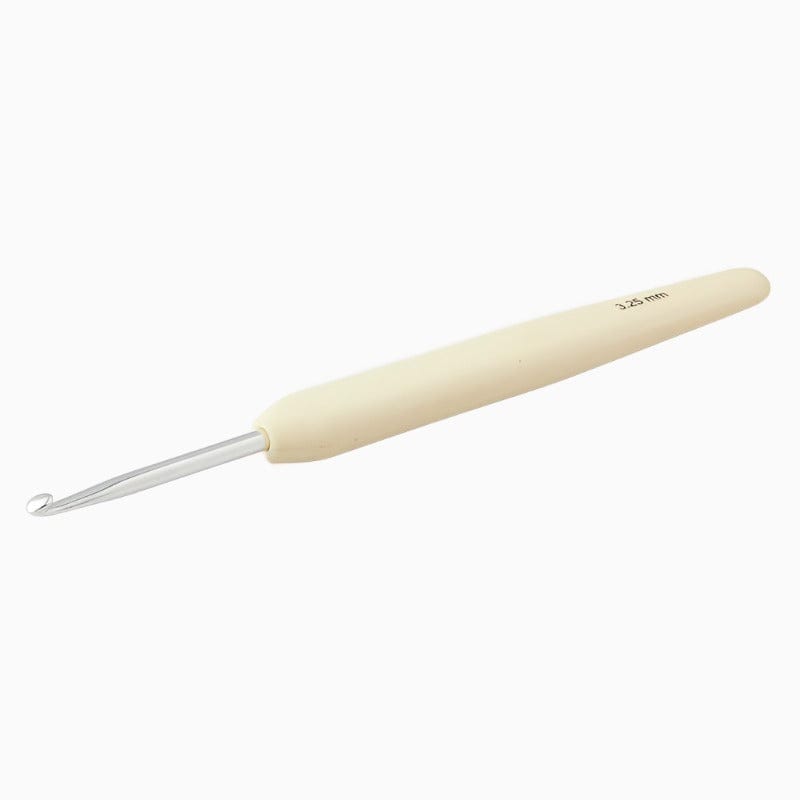 KnitPro Crochet Hooks 3.25mm  | US size D - Ivorine KnitPro | Waves | Aluminium Crochet Hooks