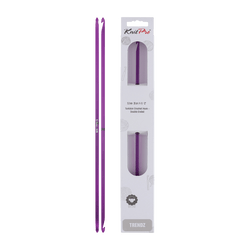 KnitPro Crochet Hooks 5.0mm KnitPro | Trendz | 30cm Double Ended Traditional Tunisian Crochet Hooks