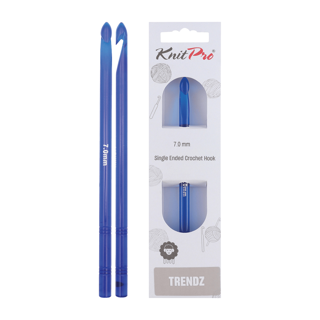KnitPro Crochet Hooks 7.0mm KnitPro | Trendz | Single Ended Crochet Hooks