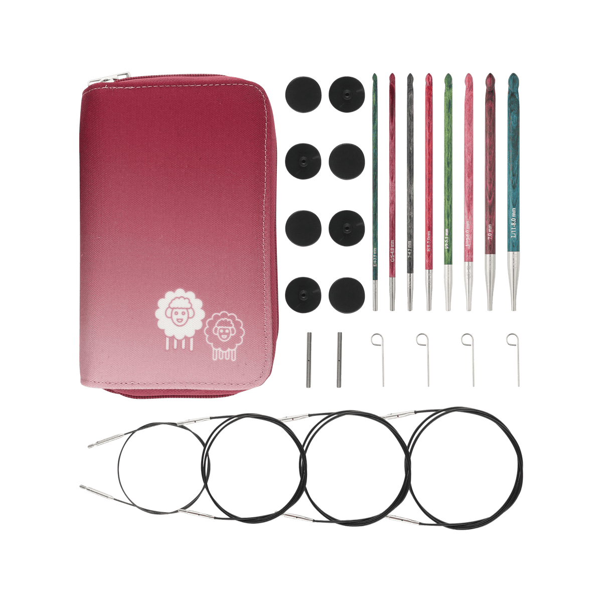 KnitPro Crochet Hooks KnitPro | Dreamz | Afghan / Tunisian Crochet Hook Deluxe Set