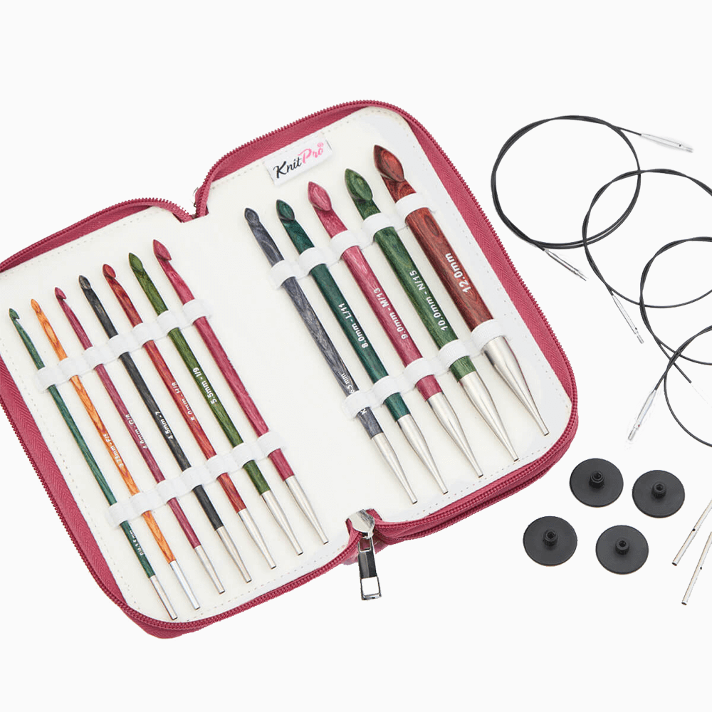 KnitPro Crochet Hooks KnitPro | Dreamz | Afghan / Tunisian Crochet Hook | Grande Set