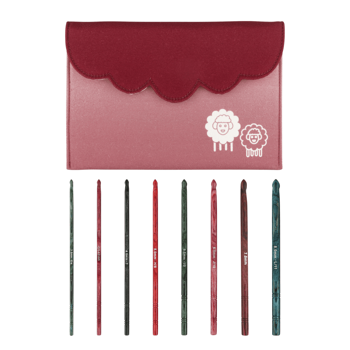 KnitPro Crochet Hooks KnitPro | Dreamz | Single Ended Crochet Hook Deluxe Set
