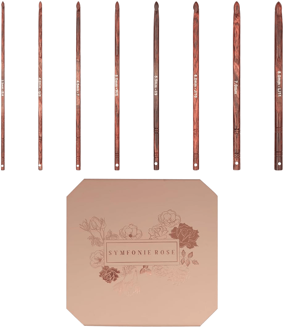 KnitPro Crochet Hooks KnitPro | Symfonie Rose | Crochet Hook Set