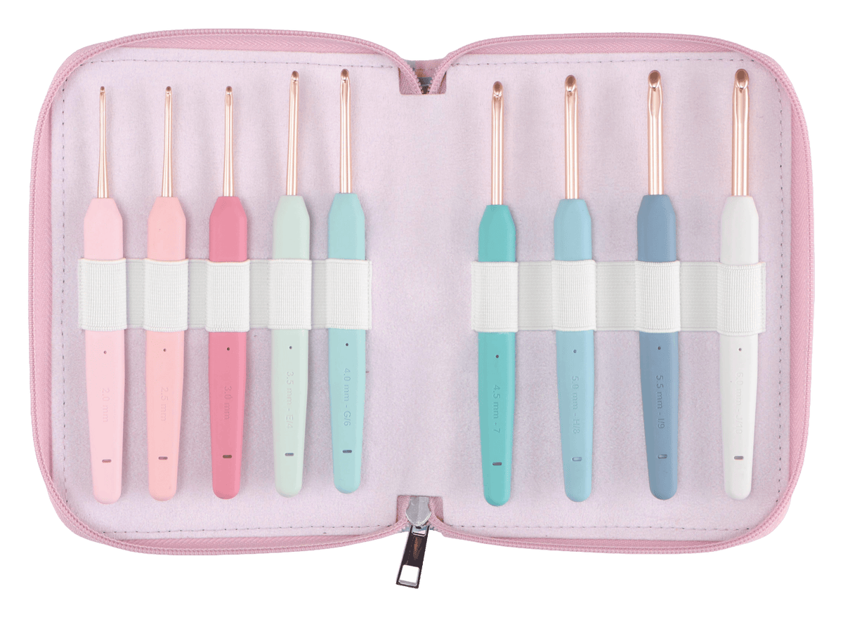 KnitPro Crochet Hooks KnitPro | Vybe | Single Ended Crochet Hooks Deluxe Set