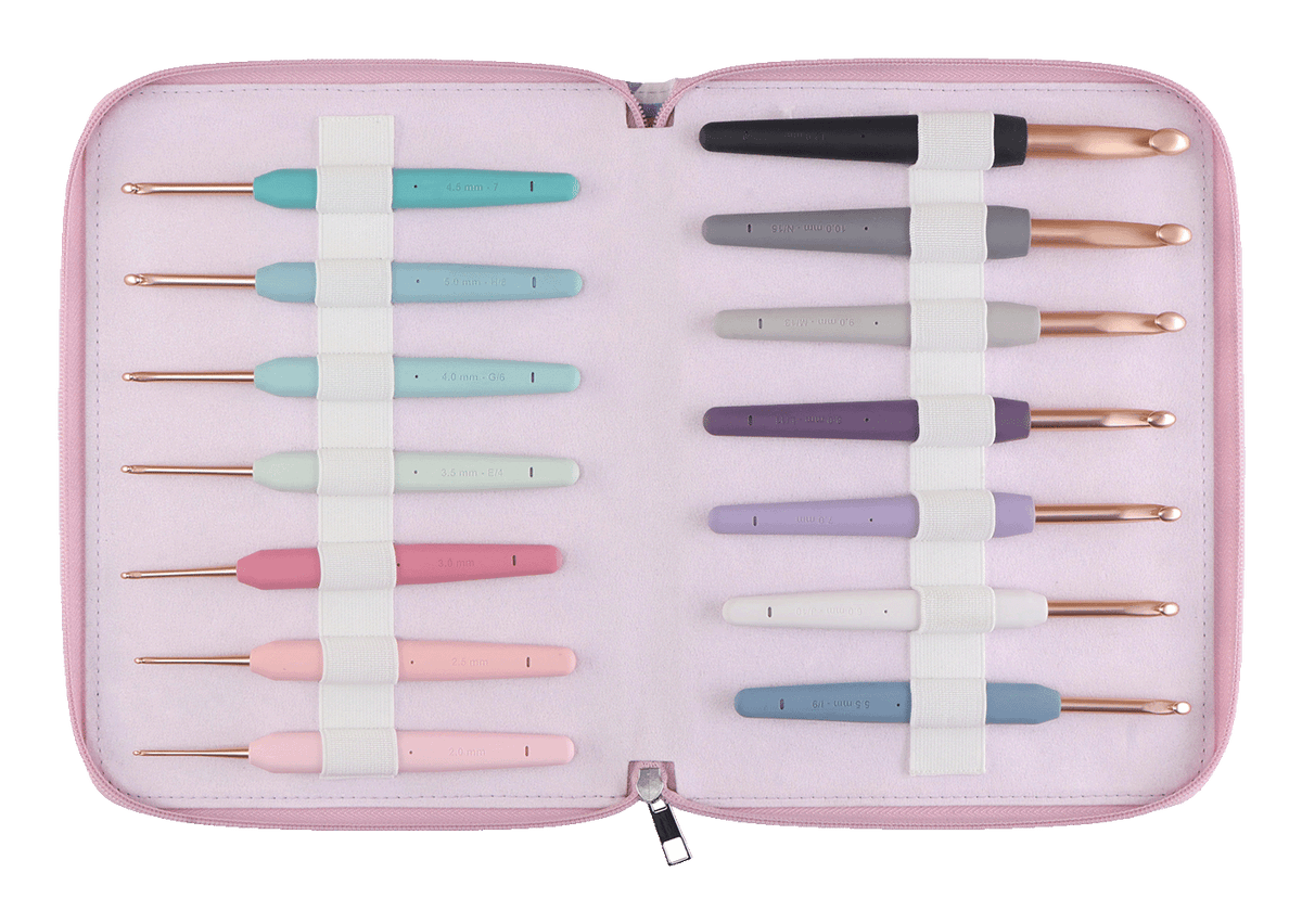 KnitPro Crochet Hooks KnitPro | Vybe | Single Ended Crochet Hooks Grande Set