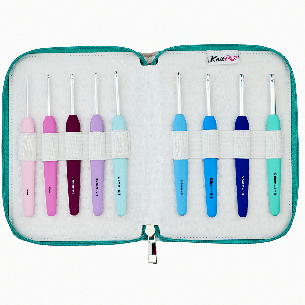 KnitPro Crochet Hooks KnitPro | Waves 2.0 | Crochet Hook Set | Deluxe