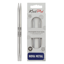 KnitPro Knitting Needles 13cm / 3.0mm KnitPro | Nova Metal | Interchangeable Knitting Needle Tips