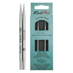 KnitPro Knitting Needles 13cm / 3.0mm KnitPro | The Mindful Collection | Lace Interchangeable Knitting Needle Tips