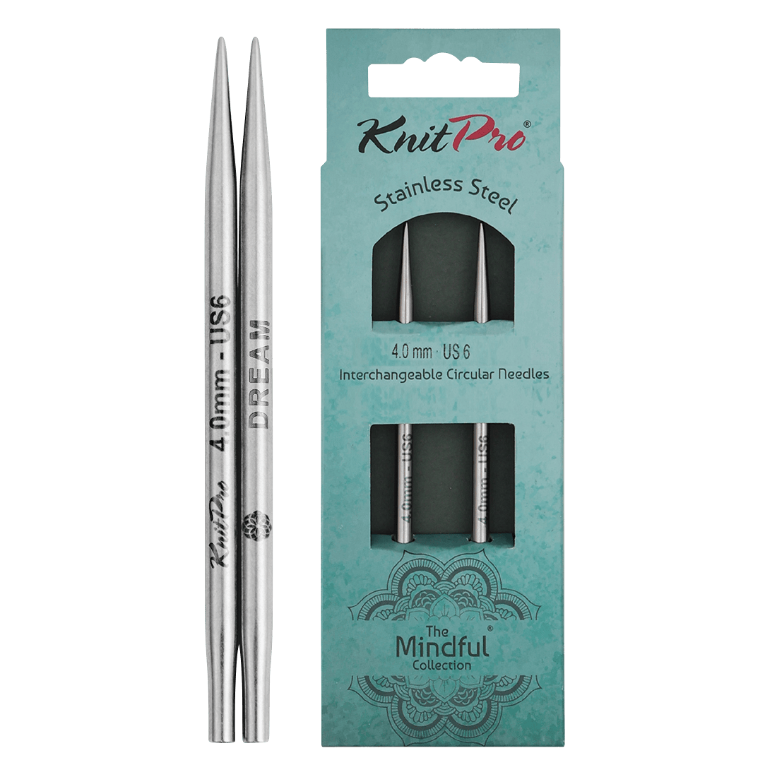 KnitPro Knitting Needles 13cm / 3.0mm KnitPro | The Mindful Collection | Lace Interchangeable Knitting Needle Tips