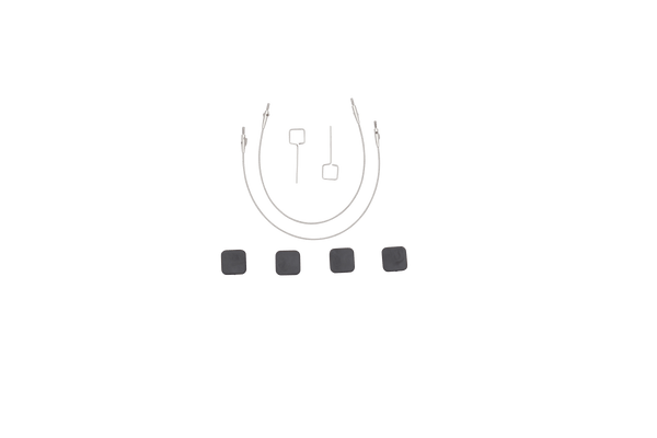 KnitPro | Petite Cables | Fixed Stainless Steel Cables with Silver Connectors