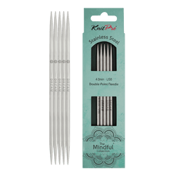 KnitPro Knitting Needles 15cm / 2.0mm KnitPro | The Mindful Collection | Lace Double Pointed Knitting Needles