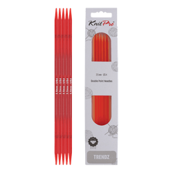 KnitPro Knitting Needles 15cm / 3.5mm KnitPro | Trendz | Double Pointed Knitting Needles