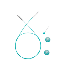 KnitPro Knitting Needles 20cm Cable to make a IC 40cm needle The Mindful Collection | Fixed Interchangeable Cables