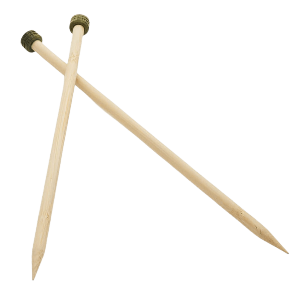 KnitPro Knitting Needles 25cm / 2.00mm KnitPro | Japanese Bamboo | Single Pointed Knitting Needles