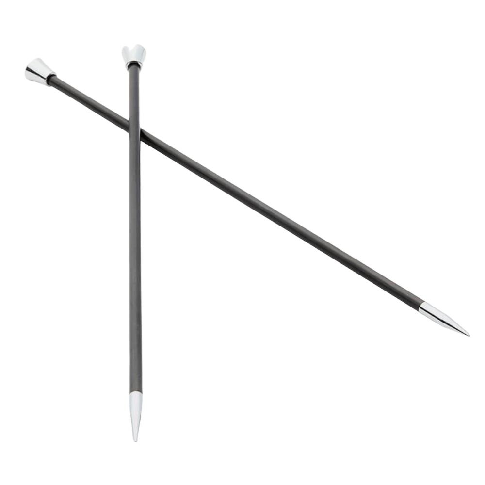 KnitPro Knitting Needles 25cm / 2.00mm KnitPro | Karbonz | Single Pointed Knitting Needles
