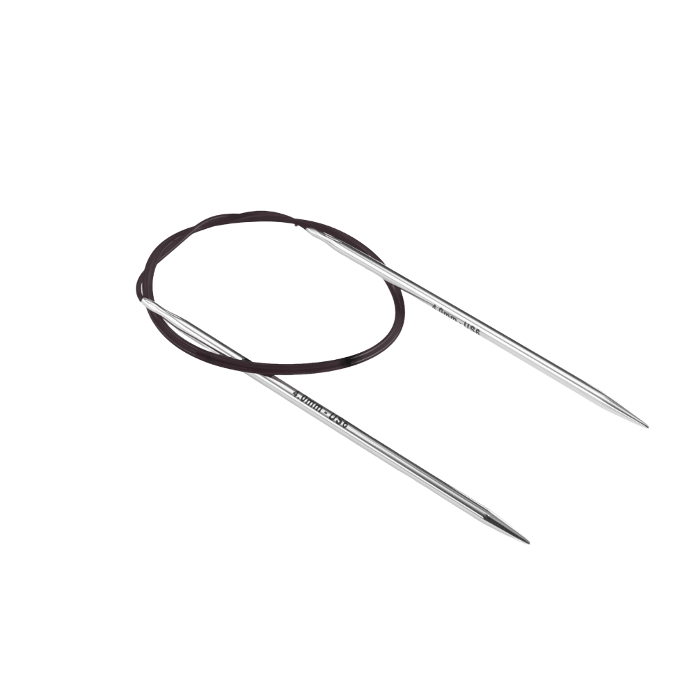 KnitPro Knitting Needles 25cm / 2.00mm KnitPro | Nova Metal | Fixed Circular Knitting Needles