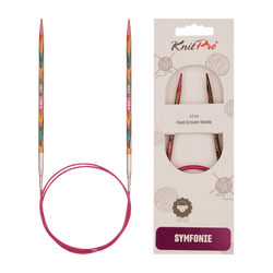KnitPro Knitting Needles 25cm / 2.0mm KnitPro | Symfonie | Fixed Circular Knitting Needles