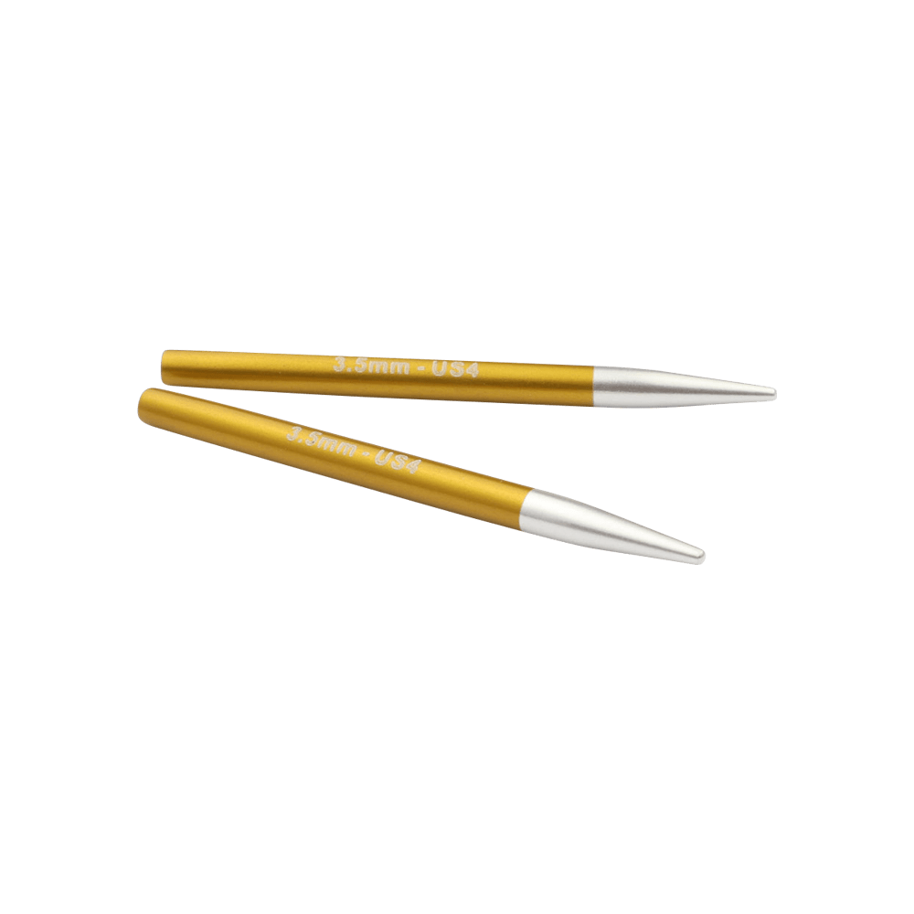 KnitPro Knitting Needles 5cm - Mini Interchangeable Tips / 3.00mm KnitPro | Zing | Interchangeable Knitting Needle Tips