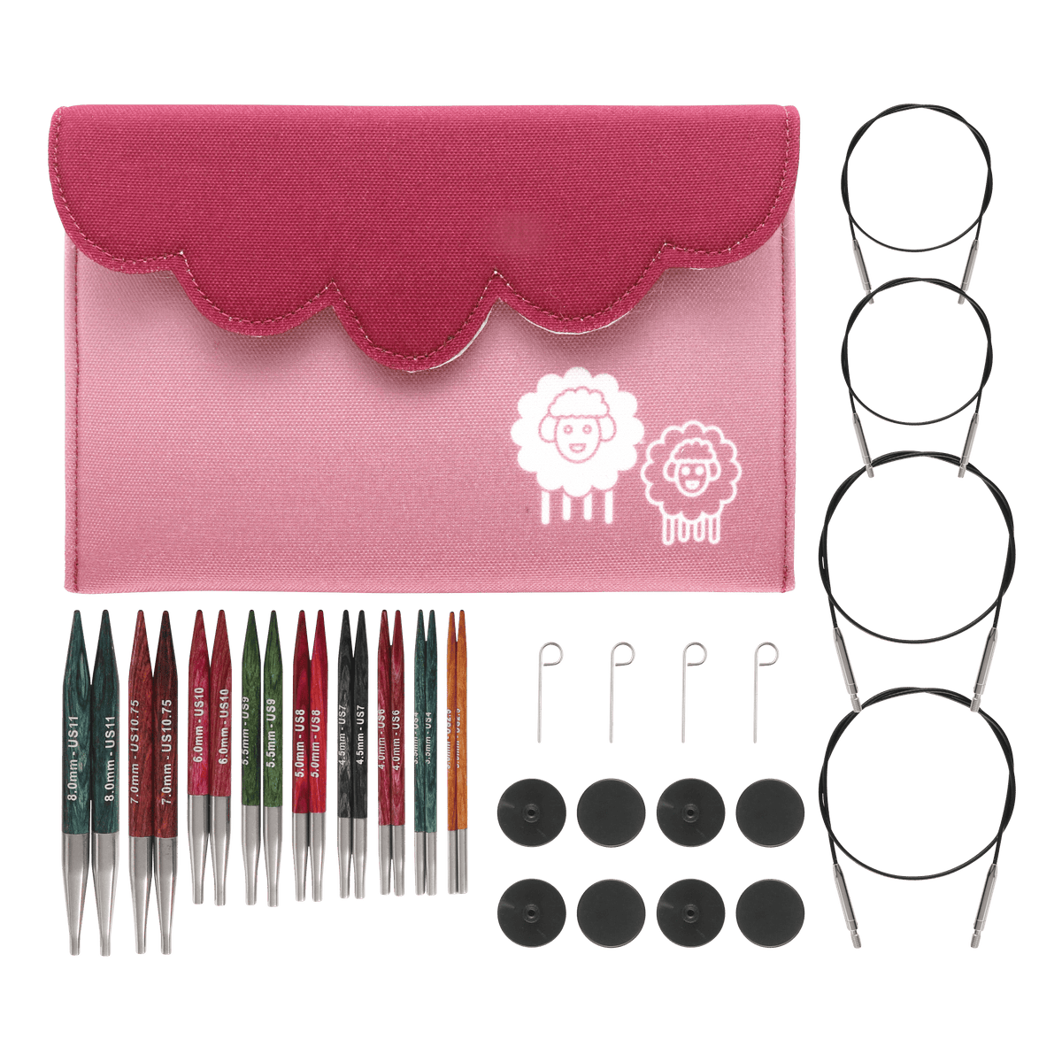 KnitPro Knitting Needles KnitPro | Dreamz | 10cm Interchangeable Knitting Needle Tips Deluxe Set