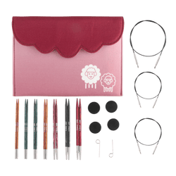 KnitPro Knitting Needles KnitPro | Dreamz | 10cm Interchangeable Knitting Needle Tips Midi Set